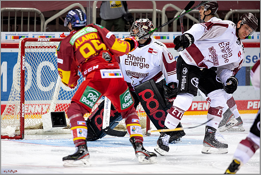 PENNY DEL;  Duesseldorfer EG - Koelner Haie; Duesseldorf, 21.02.2021